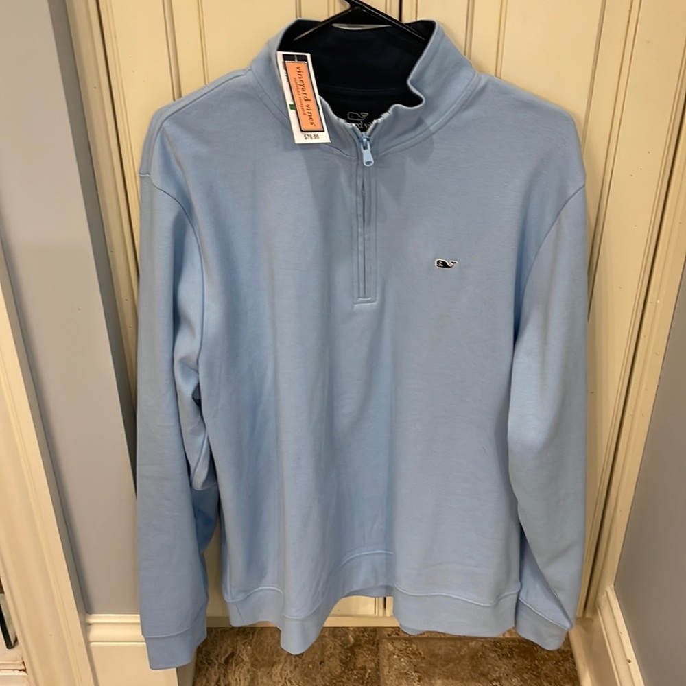 Vineyard Vines mens 1/4 zip size large